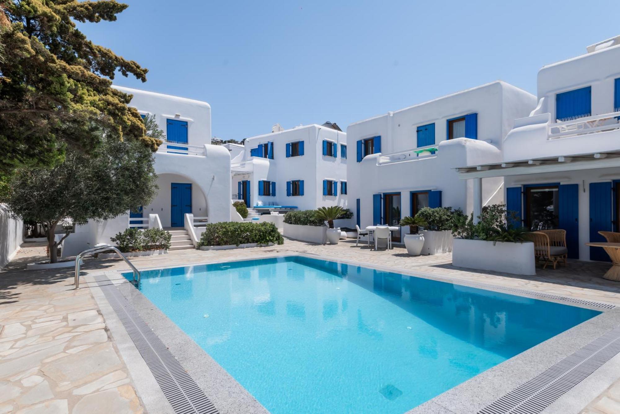 Olive Tree & Capari Mykonos Town Homes & Apartments With Pool! Ngoại thất bức ảnh